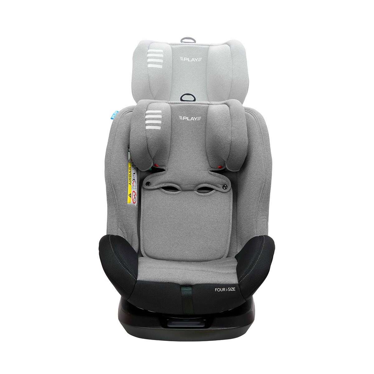 Silla de coche evolutiva Four I-Size (40-135cm) Gris-6