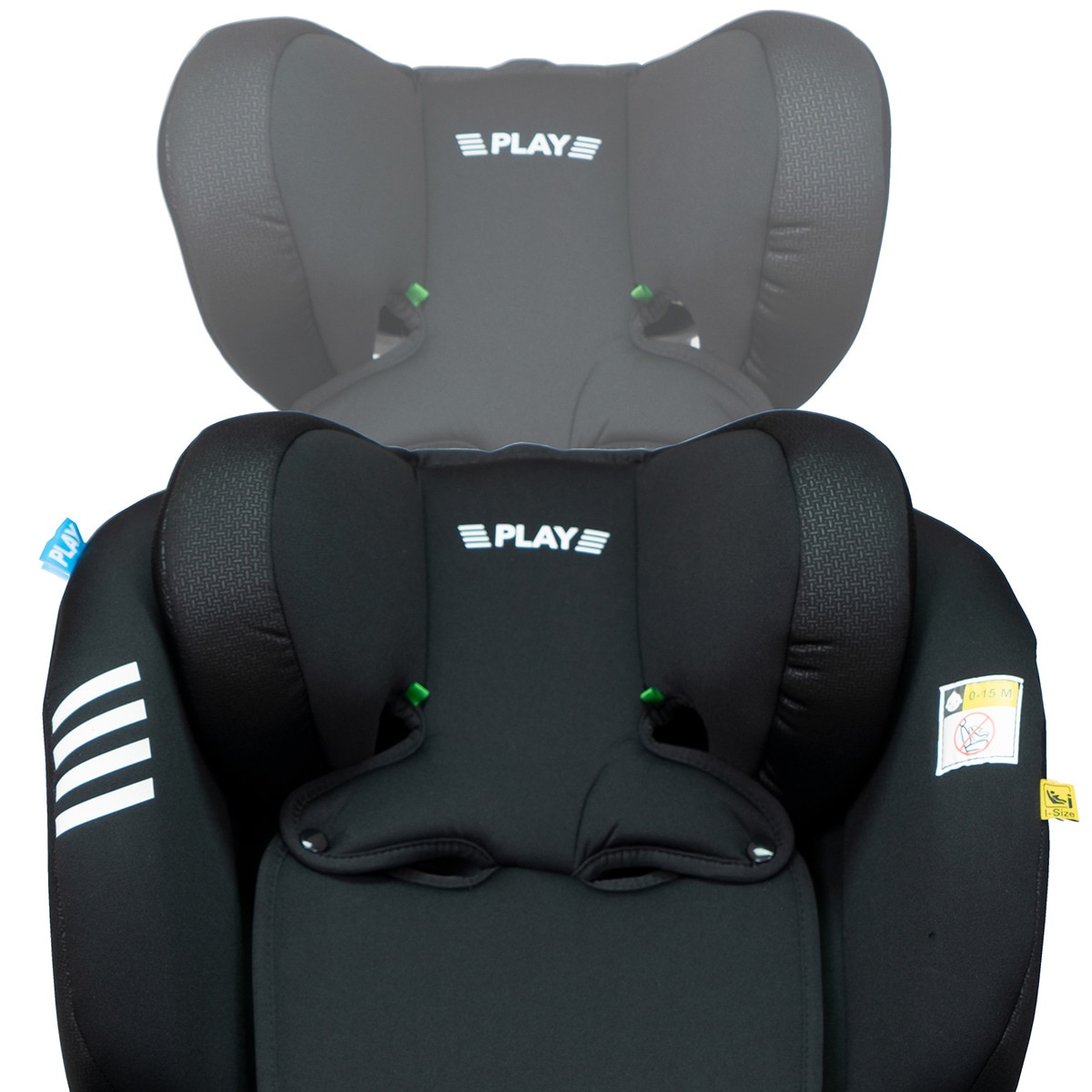 Silla de coche Belt One I-Size (76-150 cm) Negro-2