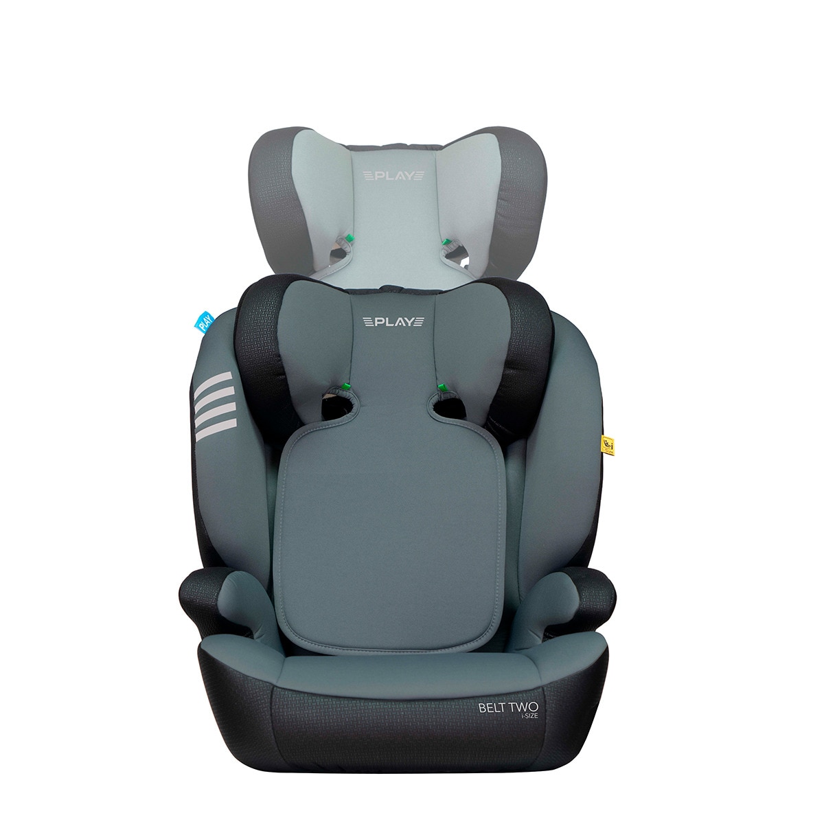 Silla de coche Belt Two I-Size (100-150cm) Gris-3