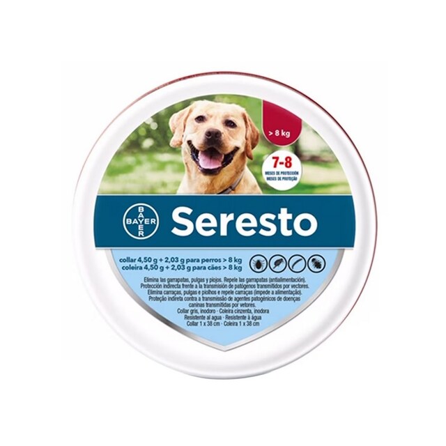 Imagem 0 de Coleira 4,50g+2,03g Cão + de 8kg
