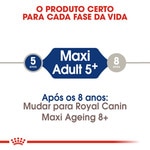 Alimento Seco para Cão Maxi Adulto + 5 Anos embalagem 4 kg