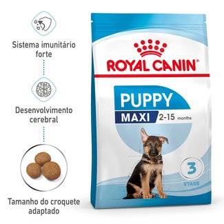 Ração para Cão Maxi Junior a Partir dos 15 Meses dos 25 aos 44 kg embalagem 4 kg - Royal Canin