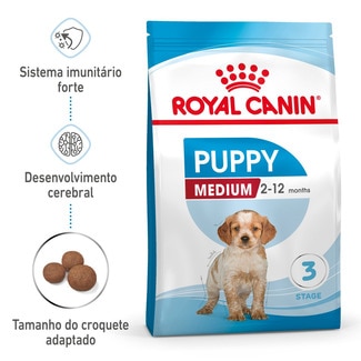 Ração para Cão Médio Junior a Partir dos 12 Meses dos 11 aos 25 kg embalagem 4 kg - Royal Canin
