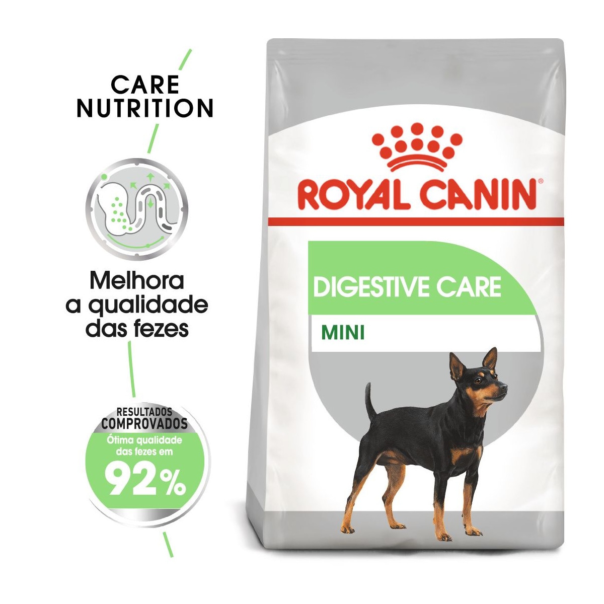 Ração para Cão Mini Digestive Care embalagem 1 kg