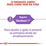 Ração para Gato Esterilizado com + 7 Anos embalagem 1,5 kg