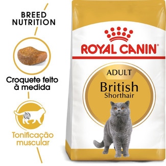 Ração para Gato Adulto British com Pêlo Curto embalagem 2 kg - Royal Canin