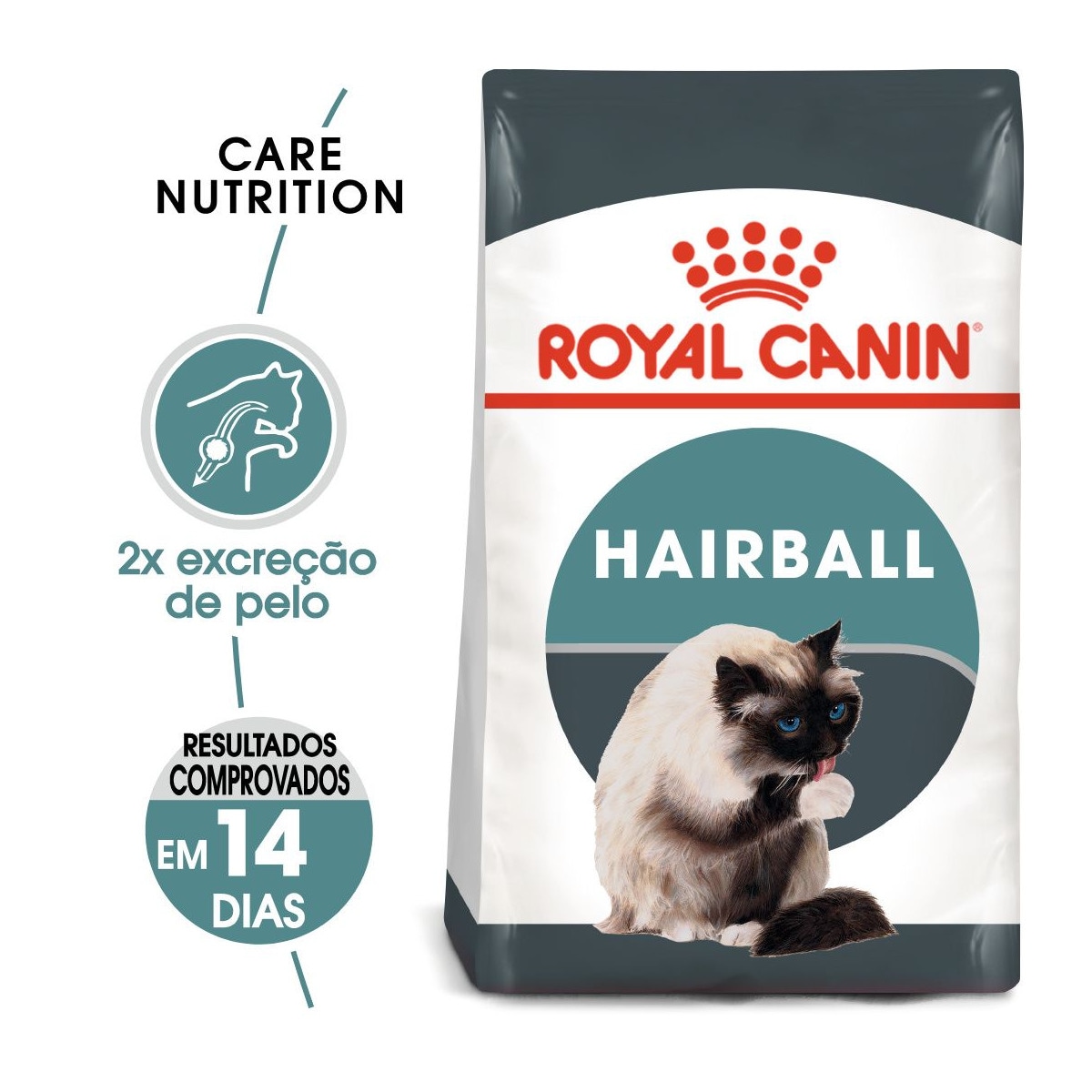 Ração para Gato Cuidado do Pêlo embalagem 4 kg