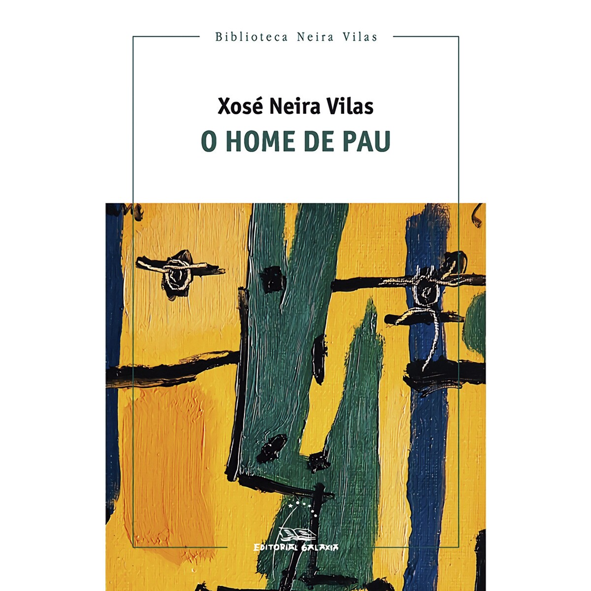 O home de pau (Capa mole com abas) 1