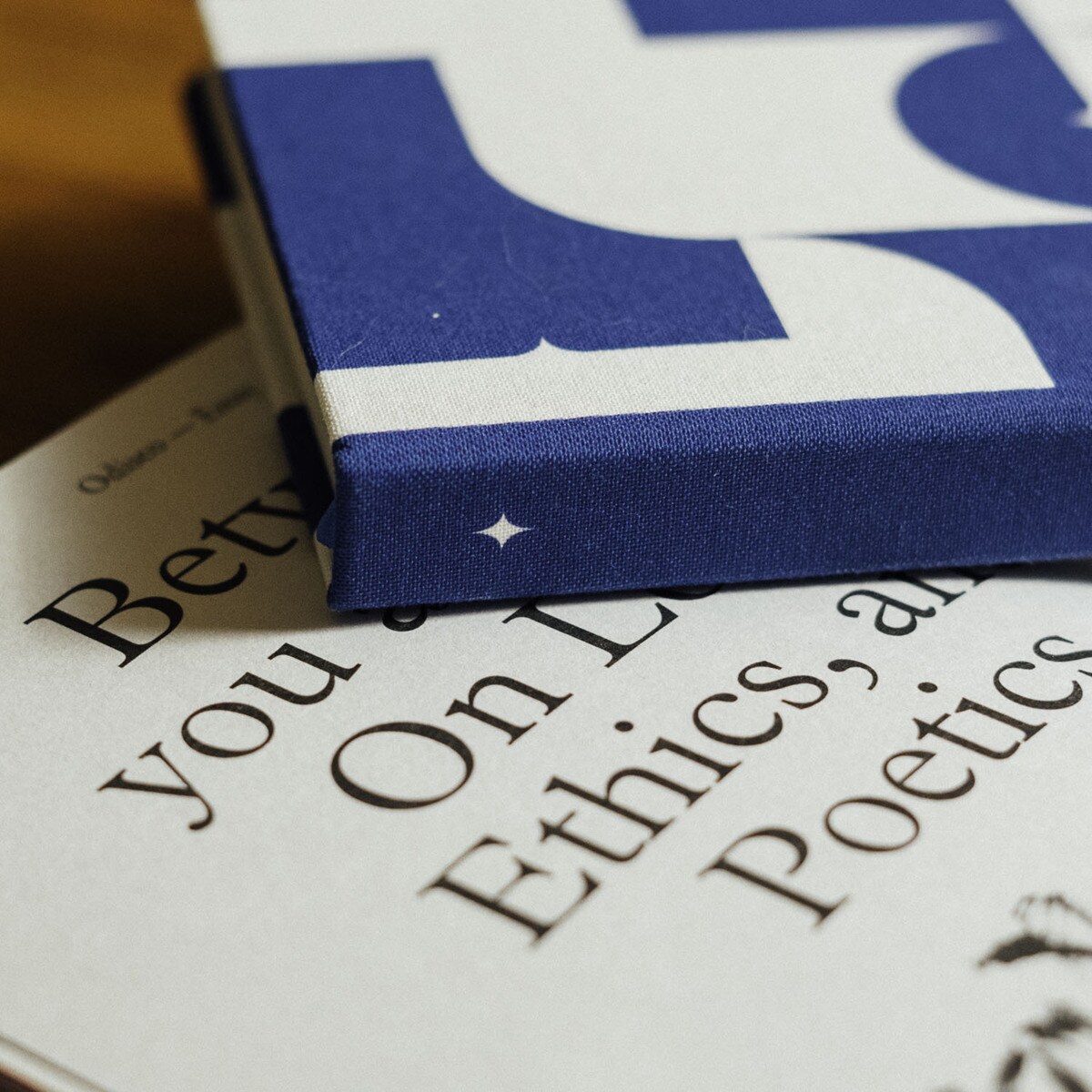 Caderno de tecido Akalia Kokonote Azul Azul / Amarelo-5