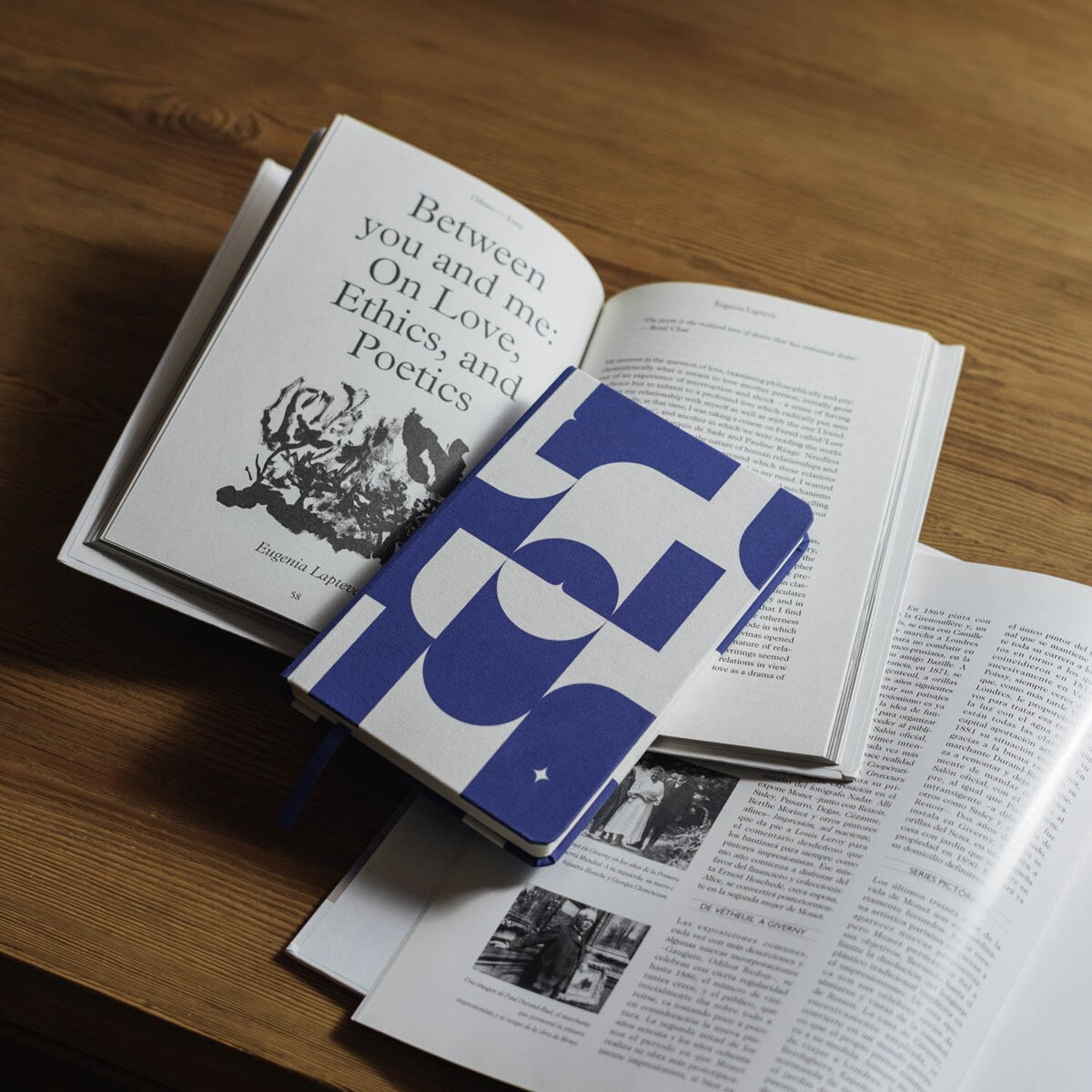 Caderno de tecido Akalia Kokonote Azul Azul / Amarelo-4