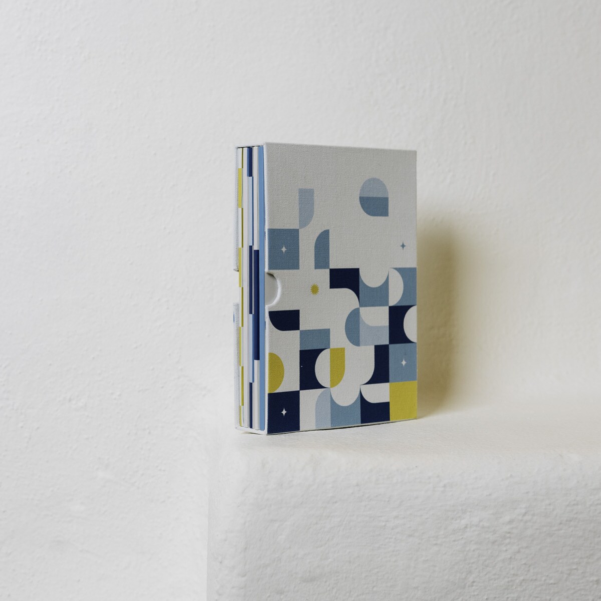 Conjunto de blocos de notas A5 Akalia Kokonote Azul Azul / Amarelo-4