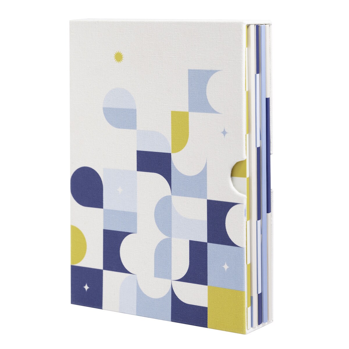 Conjunto de blocos de notas A5 Akalia Kokonote Azul Azul / Amarelo-1