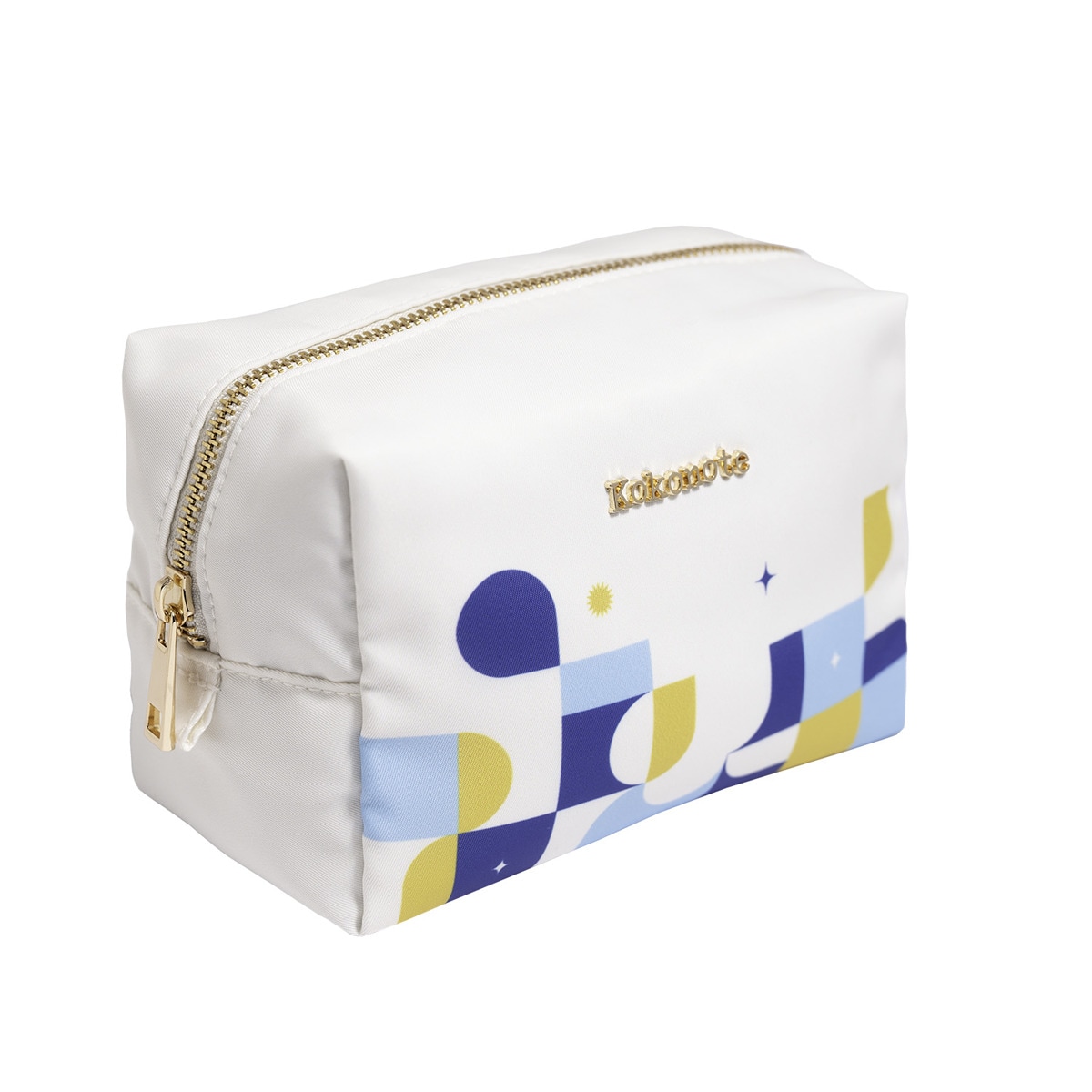 Necessaire Akalia Kokonote Azul Azul / Amarelo-1