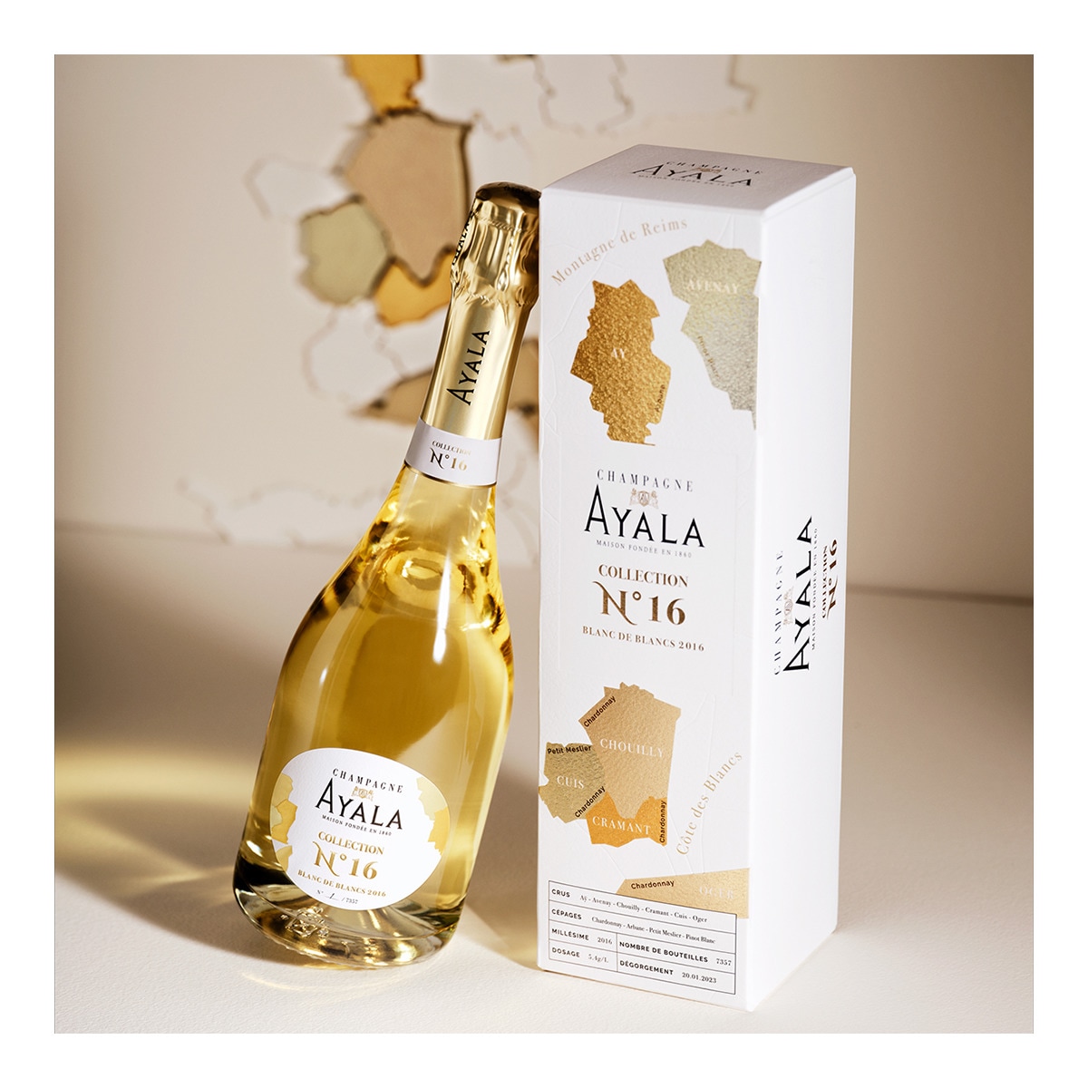 Estuche Champagne Ayala Nº 16 blanc de blancs · Ayala · El Corte