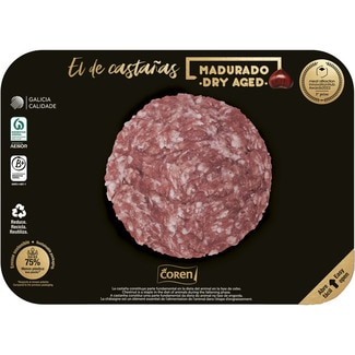 hamburguesa de cerdo madurado Selecta Dry Aged bandeja 180 g - Coren Selecta