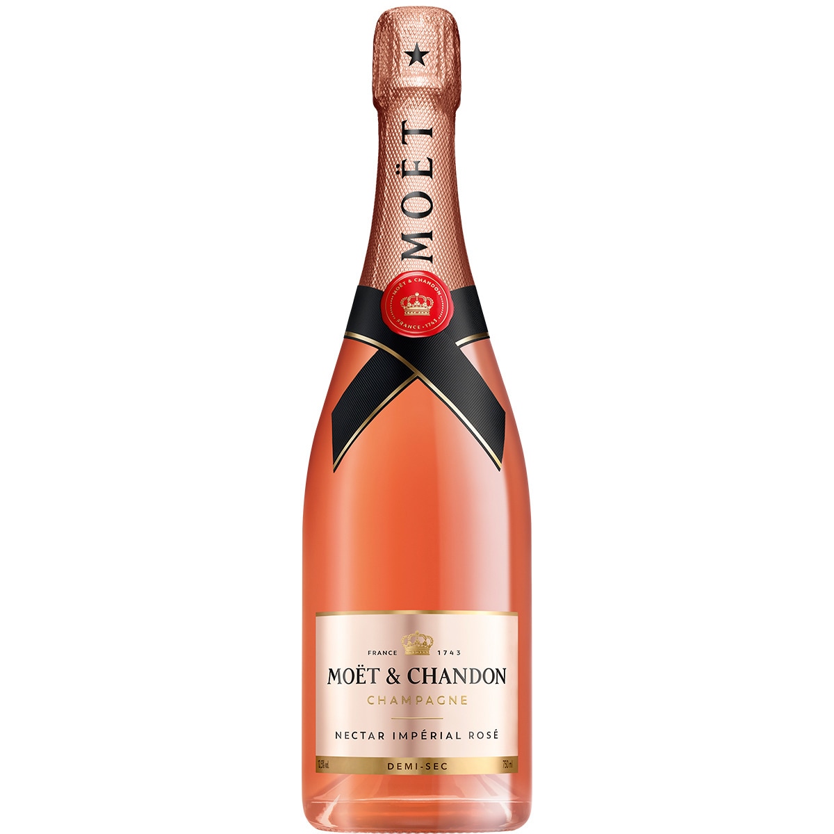 Nectar Imperial Rosé champagne rosé semi seco botella 75 cl