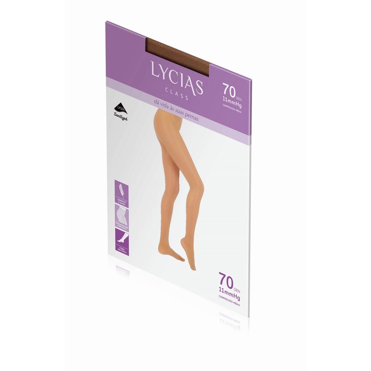 Imagem 0 de Collants Lycias Class 70DEN - Nudo