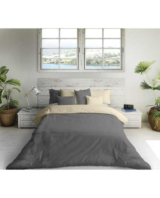 Imagen 0 de Funda nordica bicolor reversible cama 90