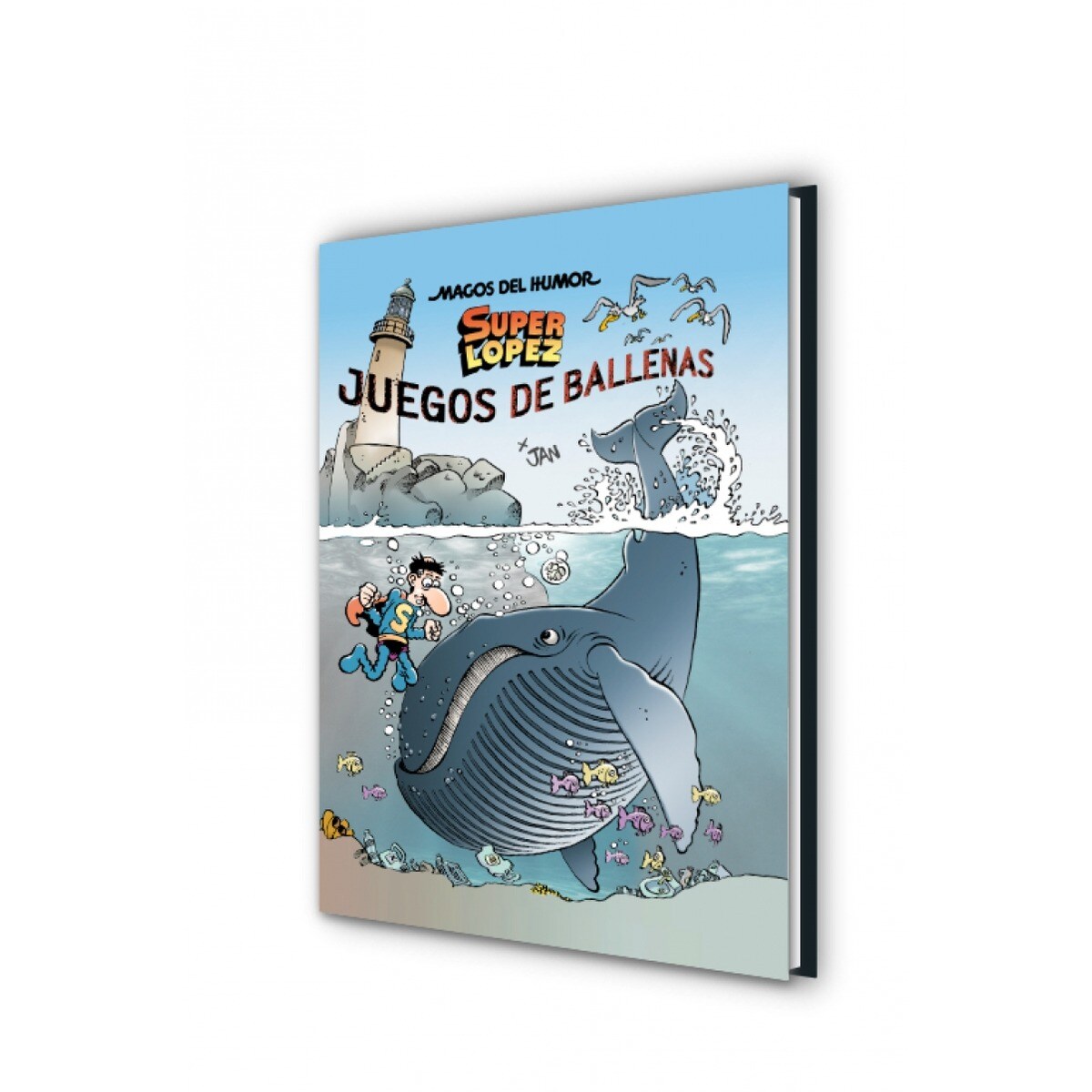 Superlópez. Juegos de Ballenas (Magos del Humor 212)  (Tapa dura) 6