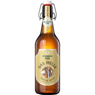 Helle cerveza rubia alemana botella 50 cl - Schwaben Bräu Das