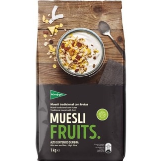 muesli tradicional con frutas bolsa 1 kg - El Corte Ingles