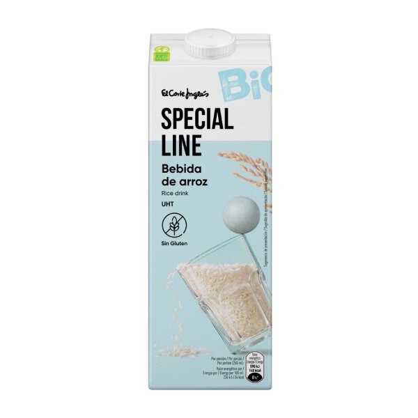 Bio bebida de arroz ecológica y sin gluten brik 1 l