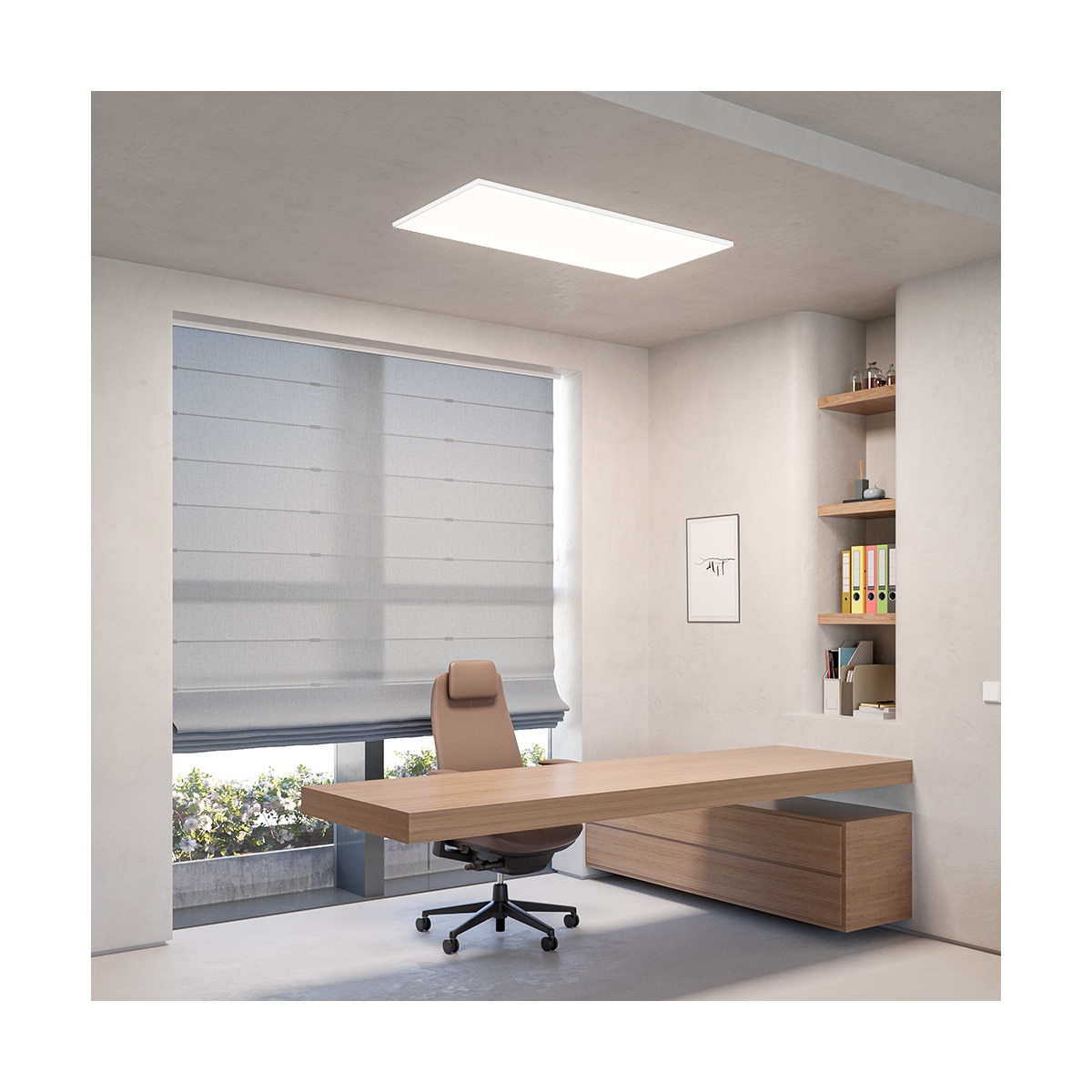 Panel LED Superficie Rectangular 45 W 5400 lm Metal-5