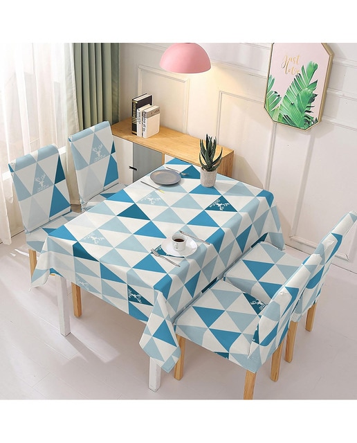 Imagen 0 de Mantel impermeable de 140x180cm y 4 fundas de silla