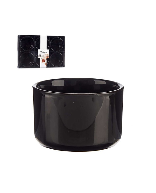 Imagen 0 de Set 6 bols porcelana redondos 350ml