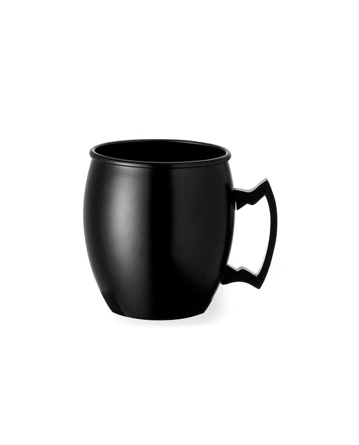 Imagen 0 de Taza xl aluminio 540 ml10,2 cm. Color negro