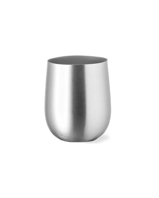 Imagen 0 de Vaso xl aluminio 480 ml10 cm. Color plata