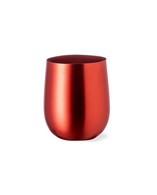 Imagen 0 de Vaso xl aluminio 480 ml10 cm. Color rojo