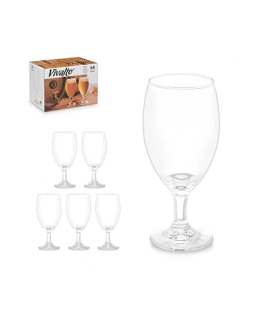 Imagen 0 de Pack 6 copas cerveza 440ml