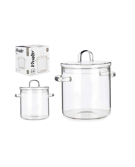 Imagen 0 de Olla de borosilicato 2200ml