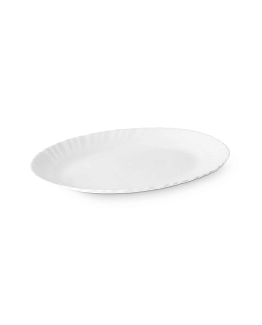 Imagen 0 de Pack 6 bandejas/plato clásica opal 25cm