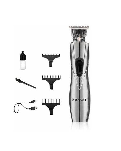 Imagen 0 de Recortador de pelo y barba recargable 1200mah