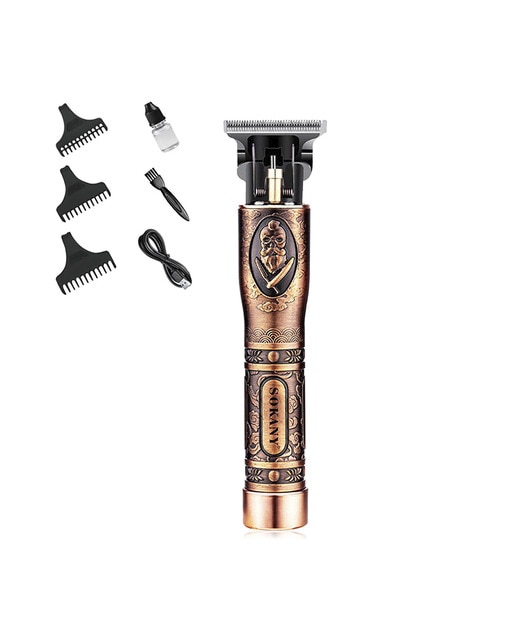 Imagen 0 de Recortador de pelo y barba recargable 1200mah