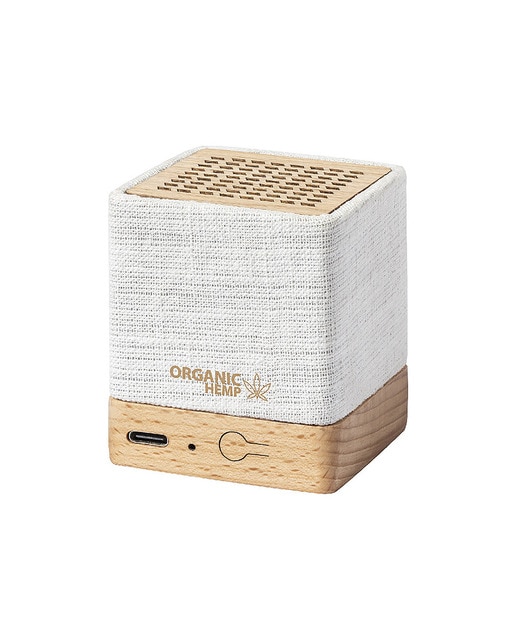 Imagen 0 de Altavoz nature cáñamo y madera bluetooth