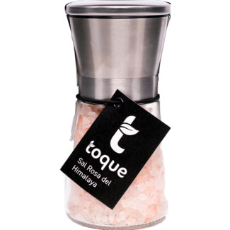 Sal Rosa Moinho em Inox frasco 180 g - Toque Especial