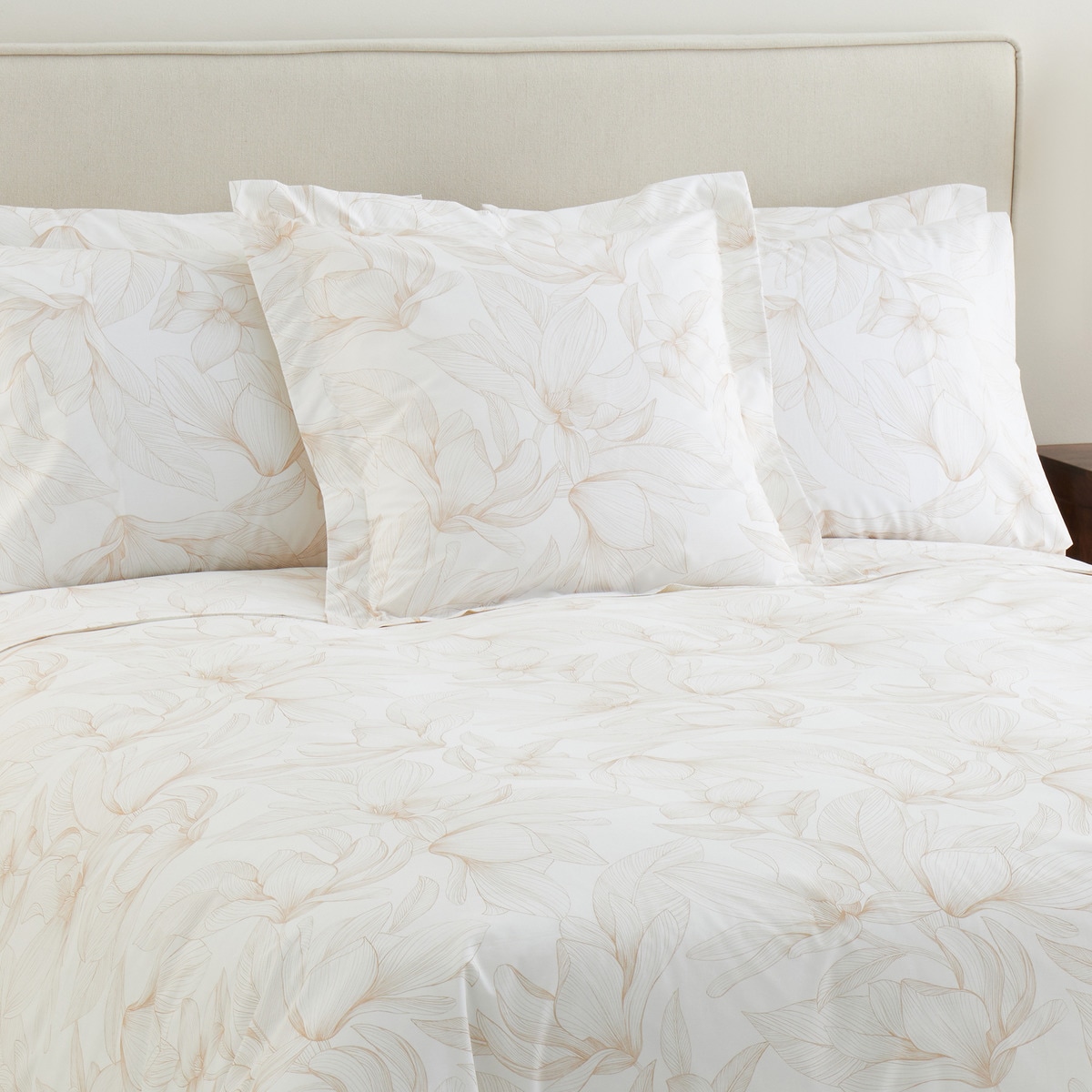 Juego de funda nórdica algodón Amy El Corte Inglés Beige-6