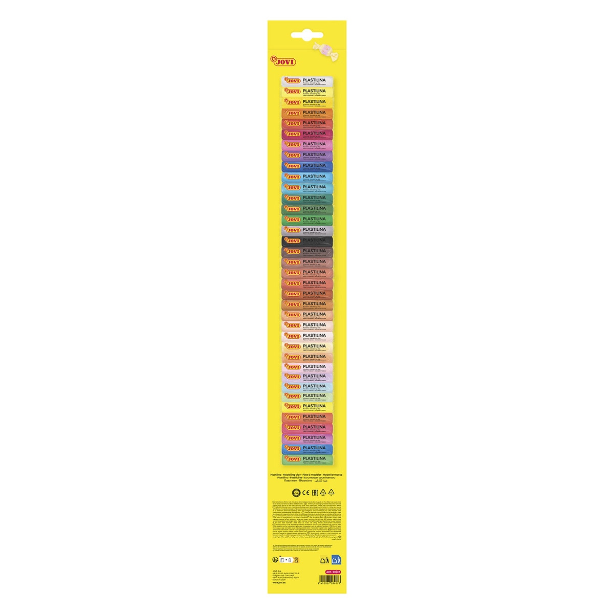 Barra PLASTILINA Jovi Multicolor Multicolor-2