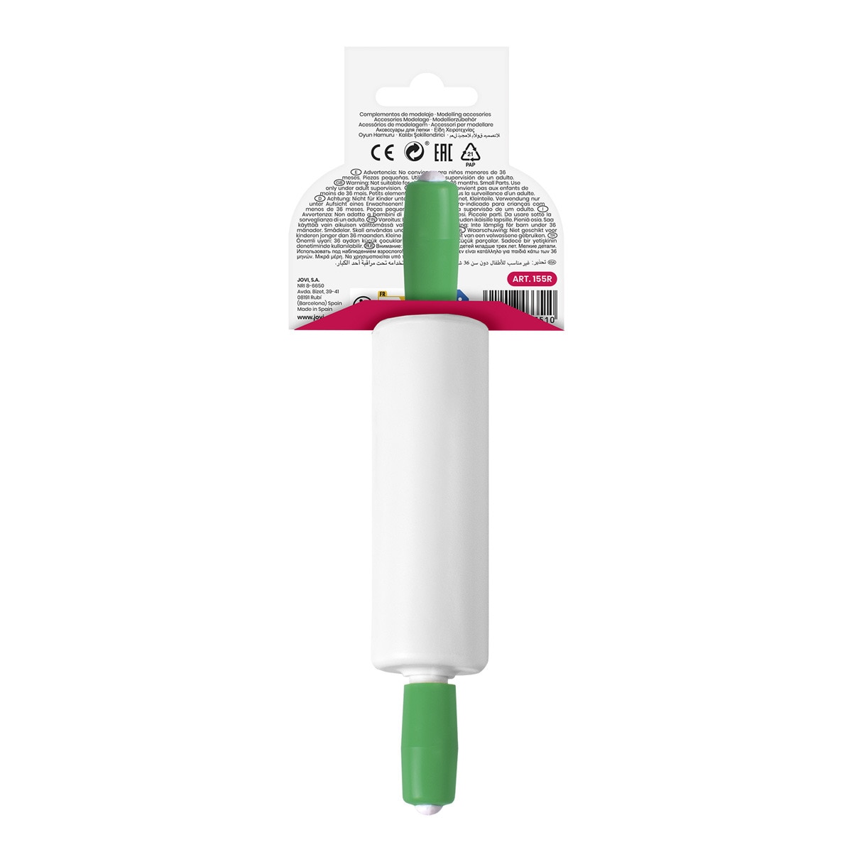 Rolo de Massa Jovi branco Branco-2