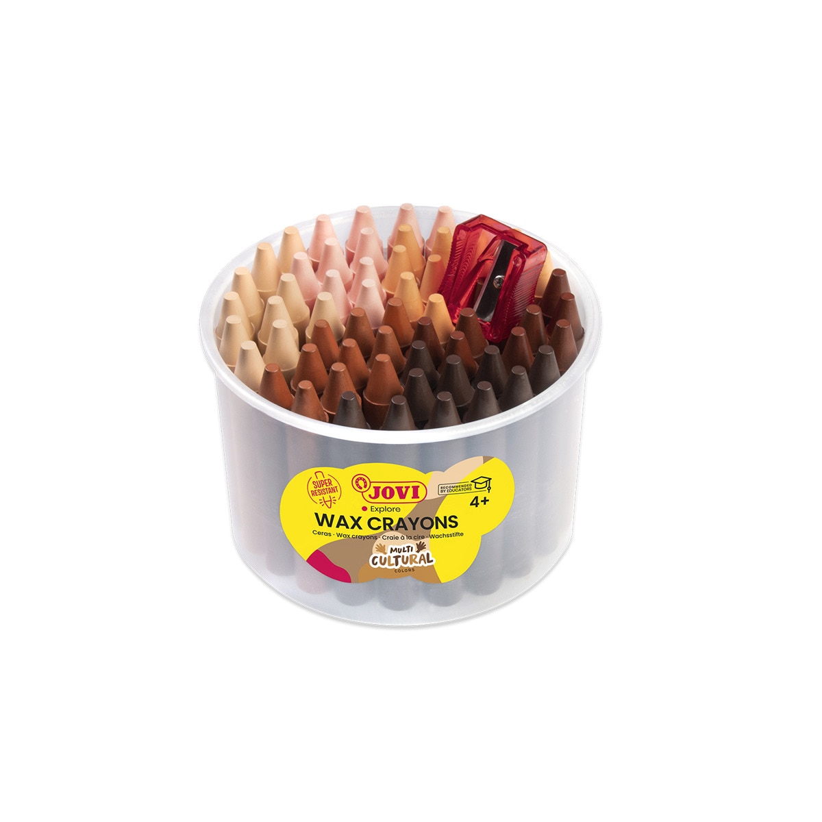 WAX CRAYONS JUMBO 60 ceras Jovi Multicultural Multicolor-1