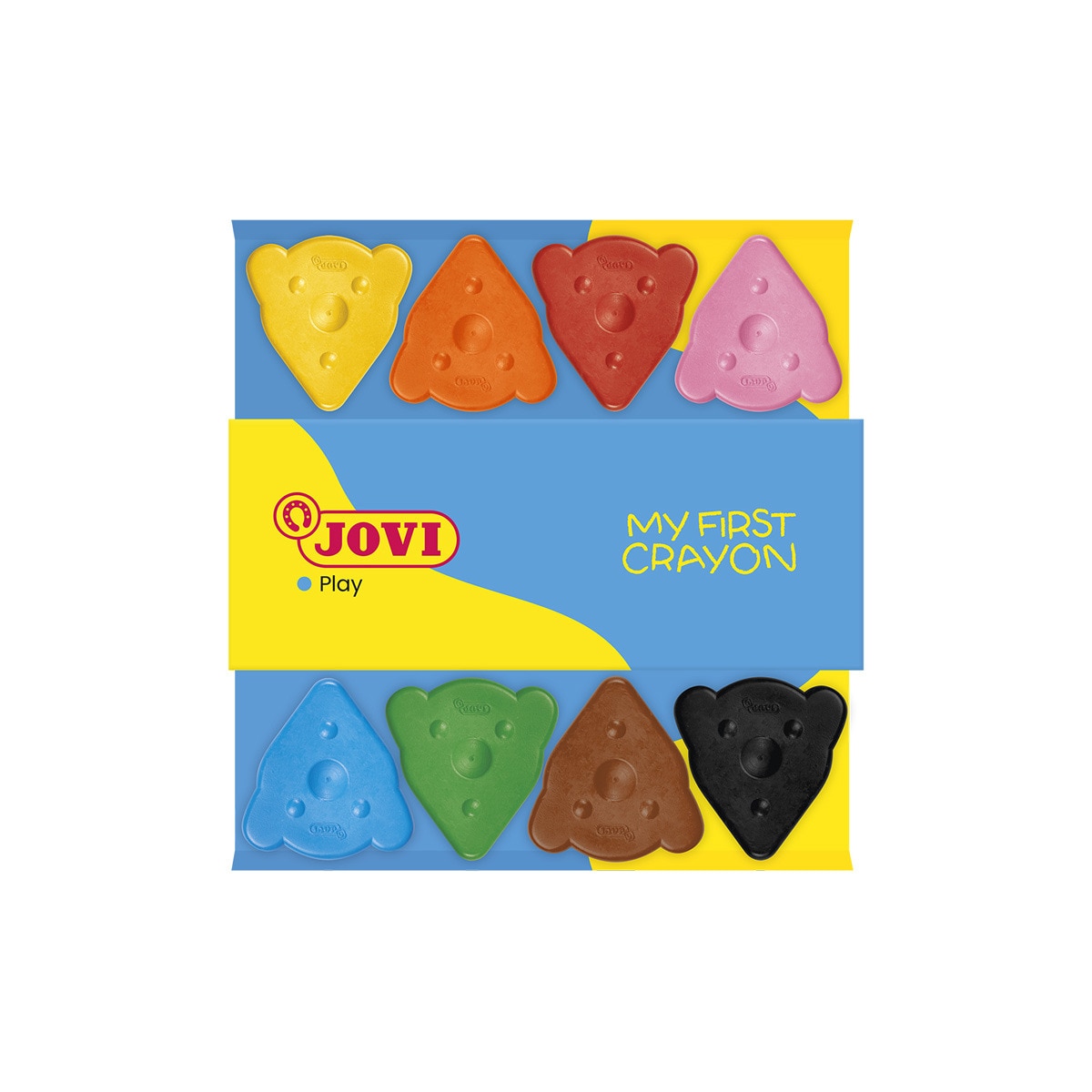 MY FIRST CRAYON 8 ceras oso Jovi Multicolor Multicolor-6