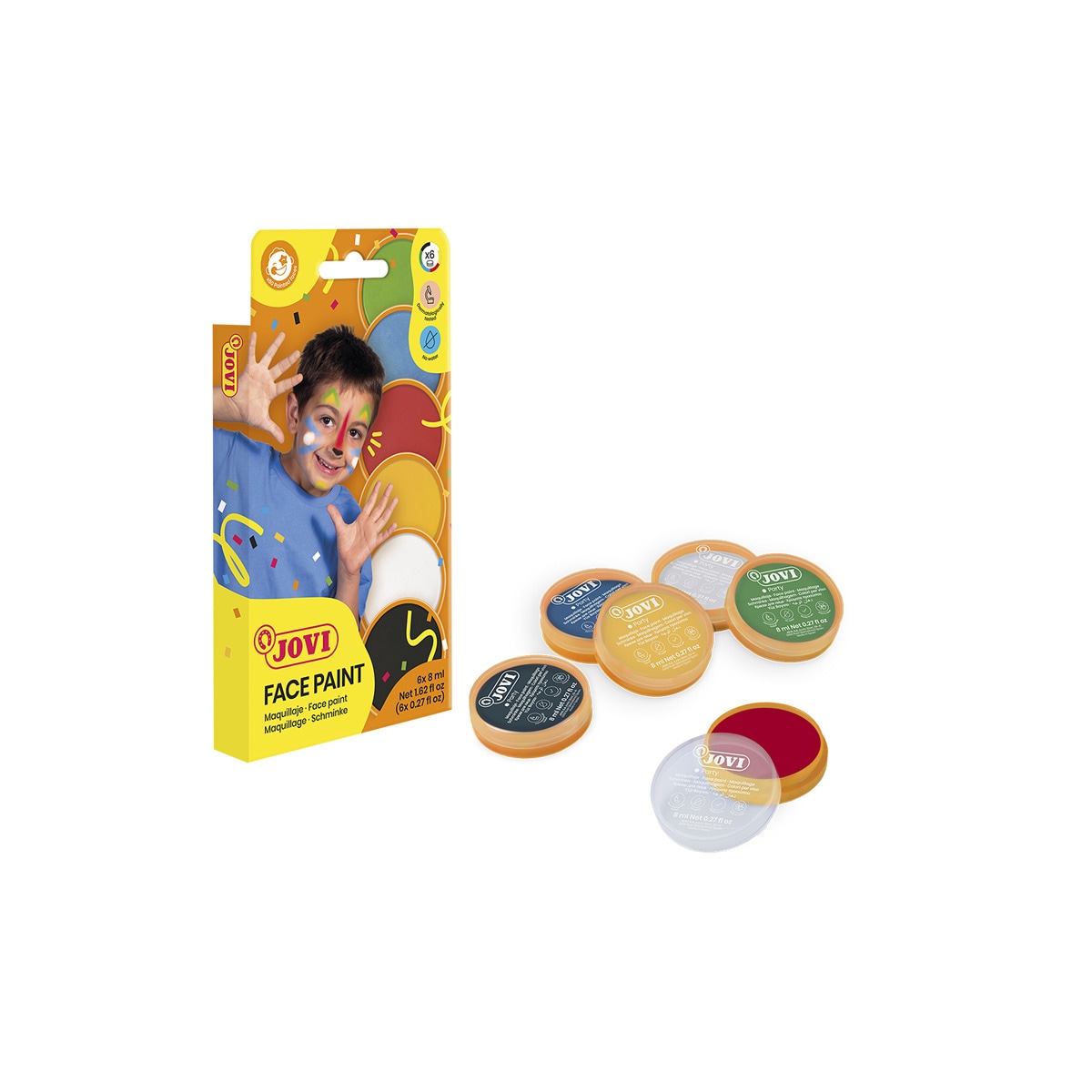FACE PAINT - maquillaje crema Jovi Multicolor Multicolor-2