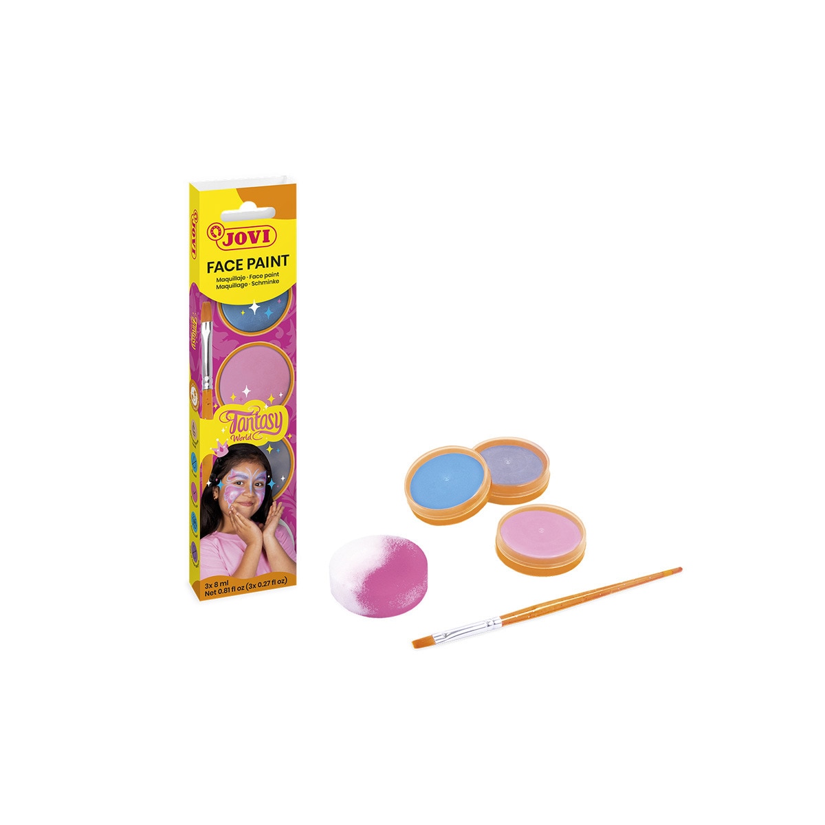 Face Paint FANTASY -maquillaje crema Jovi Multicolor Multicolor-2