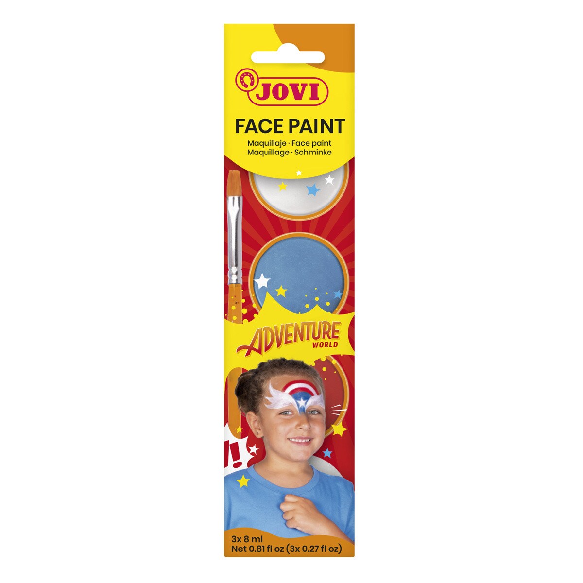 Face Paint ADVENTURE - maquillaje crema Jovi Multicolor Multicolor-1