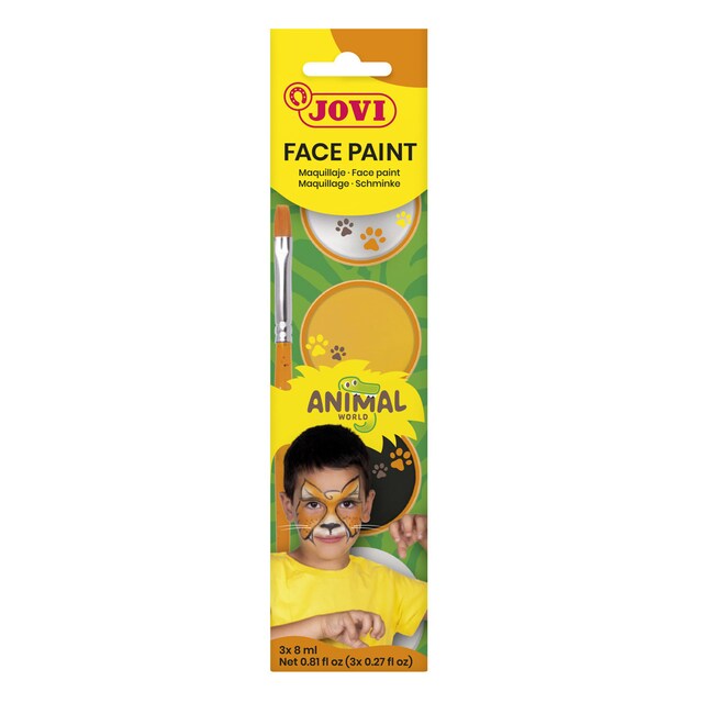 Imagen 0 de Face Paint ANIMALS - maquillaje crema Jovi Multicolor