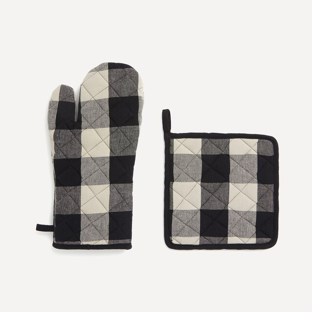 Imagem 0 de Conjunto de Luva e Pega em Algodão Sami