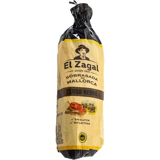 sobrasada rizada de cerdo negro de Mallorca IGP peso aproximado pieza 1 kg - El Zagal